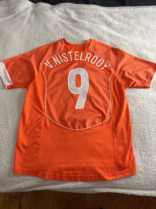 Nike Other - VINTAGE Netherlands 🇳🇱 #9 Ruud Van Nistelrooy Euro 2004 Home Nike Jersey
